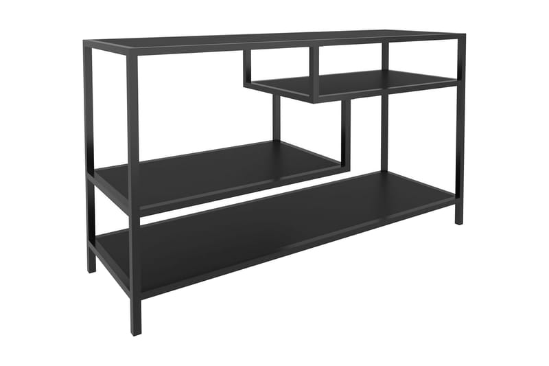 OBURUS Tv-bänk 120x75 cm Antracit