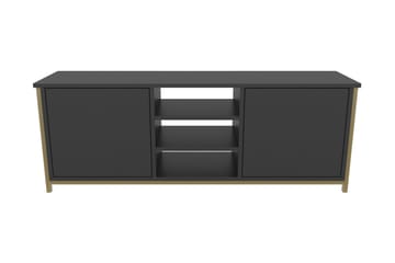 OBURUS Tv-bänk 140x50,8 cm Guld - Möbler - Vardagsrum - Tv-möbler & mediamöbler - Tv-bänkar