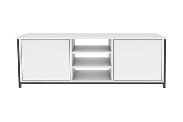 OBURUS Tv-bänk 140x50,8 cm Svart - Möbler - Vardagsrum - Tv-möbler & mediamöbler - Tv-bänkar