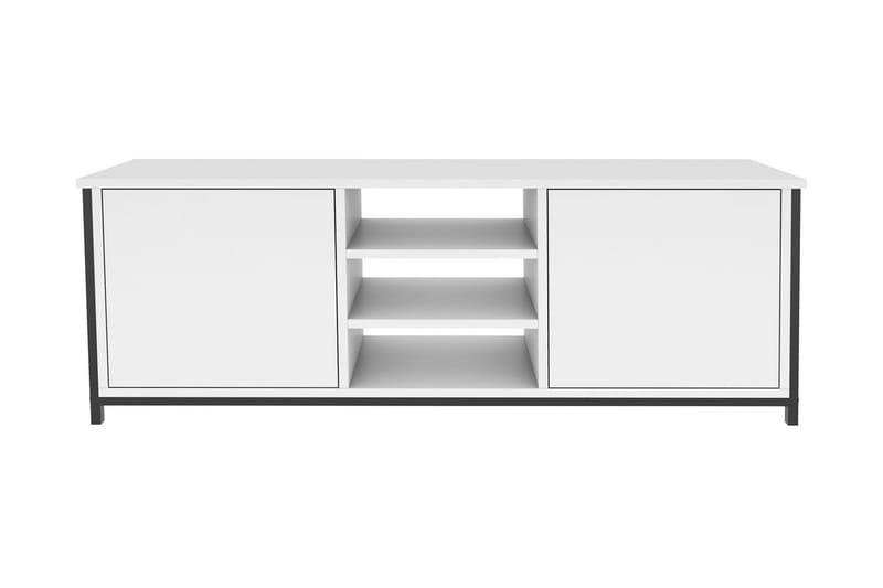 OBURUS Tv-bänk 140x50,8 cm Svart - Möbler - Vardagsrum - Tv-möbler & mediamöbler - Tv-bänkar
