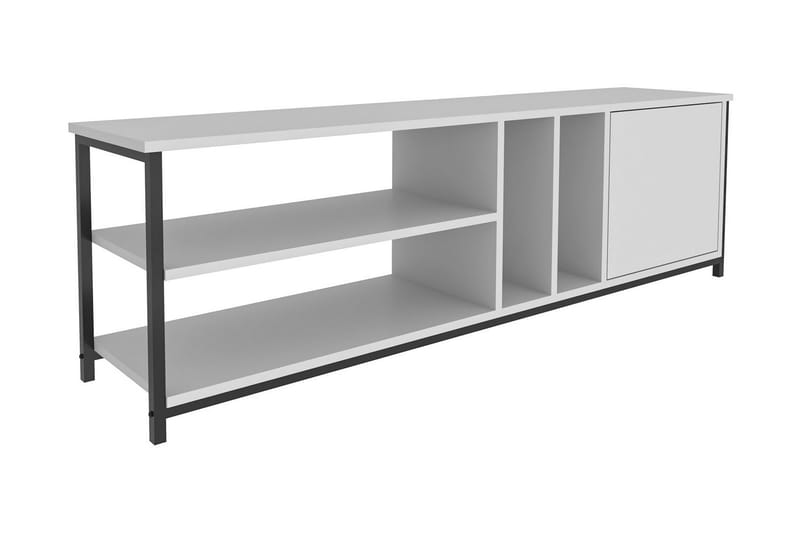 OBURUS Tv-bänk 140x50,8 cm Svart - Möbler - Vardagsrum - Tv-möbler & mediamöbler - Tv-bänkar