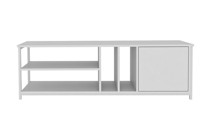 OBURUS Tv-bänk 140x50,8 cm Vit - Möbler - Vardagsrum - Tv-möbler & mediamöbler - Tv-bänkar