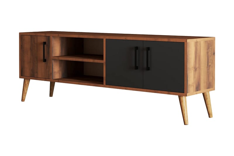 OBURUS Tv-bänk 150x52 cm Brun - Möbler - Vardagsrum - Tv-möbler & mediamöbler - Tv-bänkar