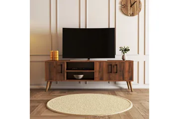 OBURUS Tv-bänk 150x52 cm Brun - Möbler - Vardagsrum - Tv-möbler & mediamöbler - Tv-bänkar