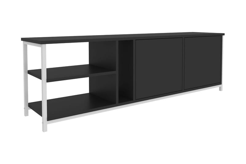 OBURUS Tv-bänk 160x50,8 cm Vit - Möbler - Vardagsrum - Tv-möbler & mediamöbler - Tv-bänkar