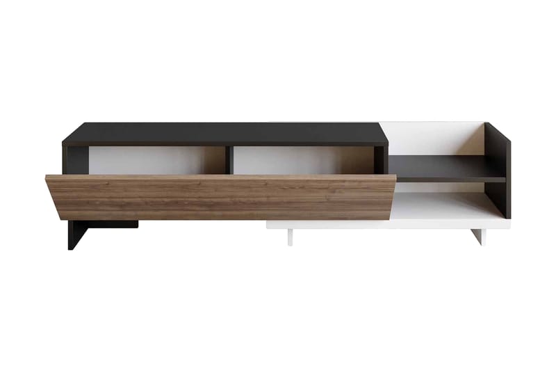 OBURUS Tv-bänk 165x41 cm Vit - Möbler - Vardagsrum - Tv-möbler & mediamöbler - Tv-bänkar