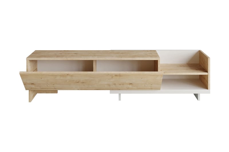 OBURUS Tv-bänk 165x41 cm Vit - Möbler - Vardagsrum - Tv-möbler & mediamöbler - Tv-bänkar