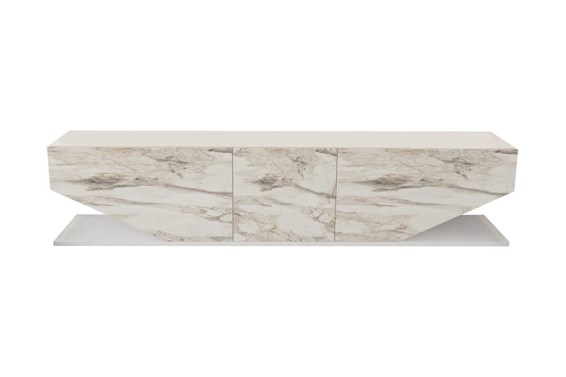 OBURUS Tv-bänk 180x45 cm Vit - Möbler - Vardagsrum - Tv-möbler & mediamöbler - Tv-bänkar