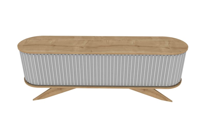 OBURUS Tv-bänk 180x60 cm Blå - Möbler - Vardagsrum - Tv-möbler & mediamöbler - Tv-bänkar