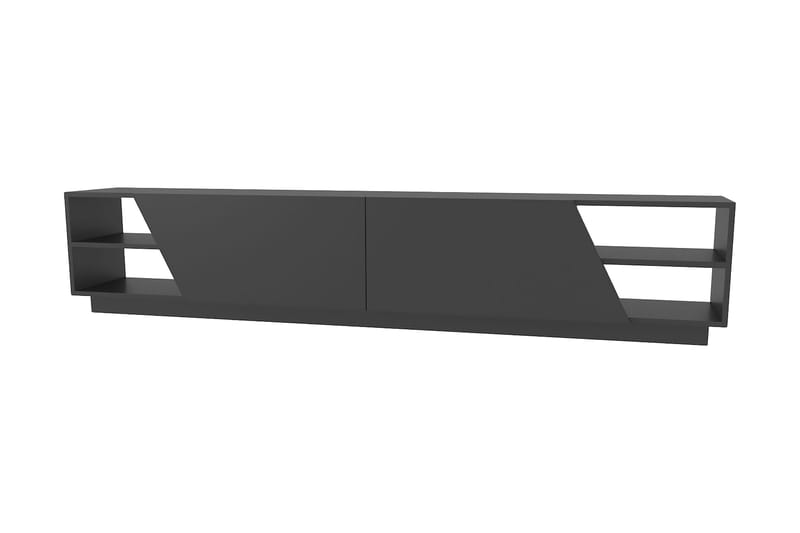 OBURUS Tv-bänk 240x47,4 cm Antracit - Möbler - Vardagsrum - Tv-möbler & mediamöbler - Tv-bänkar