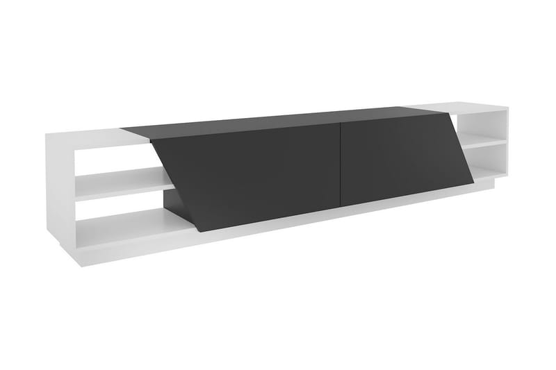 OBURUS Tv-bänk 240x47,4 cm Vit - Möbler - Vardagsrum - Tv-möbler & mediamöbler - Tv-bänkar