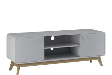Olivet Tv-bänk 140 cm - Grå - Möbler - Vardagsrum - Tv-möbler & mediamöbler - Tv-bänkar