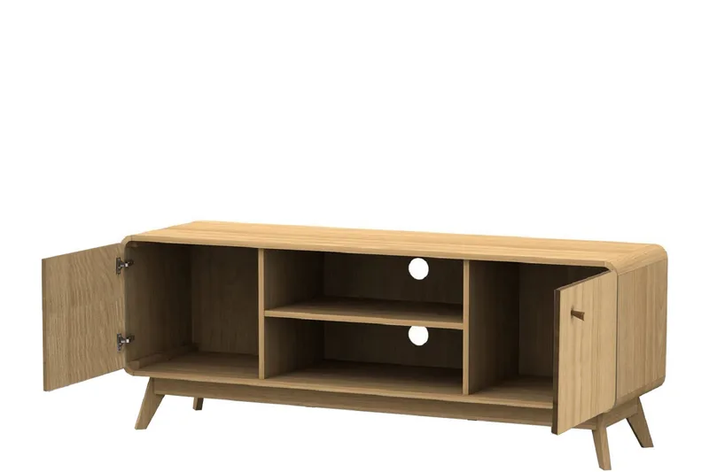 Olivet Tv-bänk 140 cm - Natur - Möbler - Vardagsrum - Tv-möbler & mediamöbler - Tv-bänkar