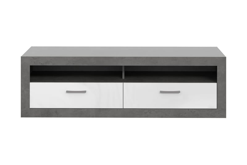 ORLIVKA Vitrinskåp 41x93 cm Grå/Vit - Möbler - Vardagsrum - Tv-möbler & mediamöbler - Tv-bänkar