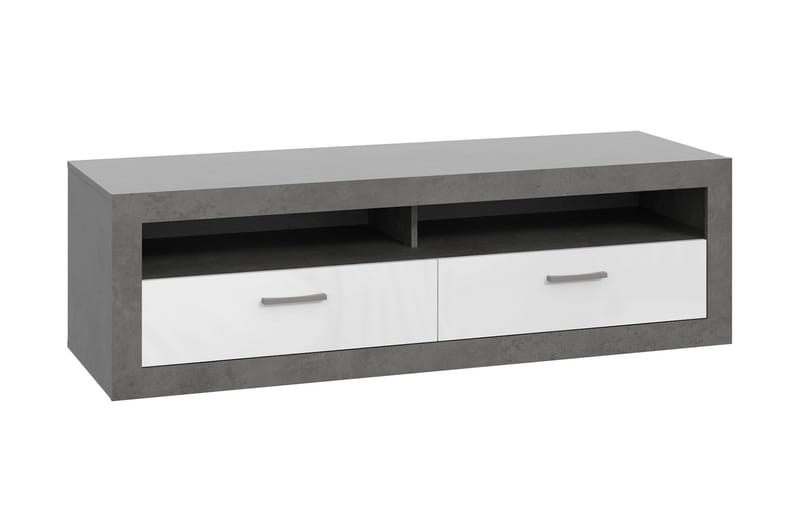 ORLIVKA Vitrinskåp 41x93 cm Grå/Vit - Möbler - Vardagsrum - Tv-möbler & mediamöbler - Tv-bänkar