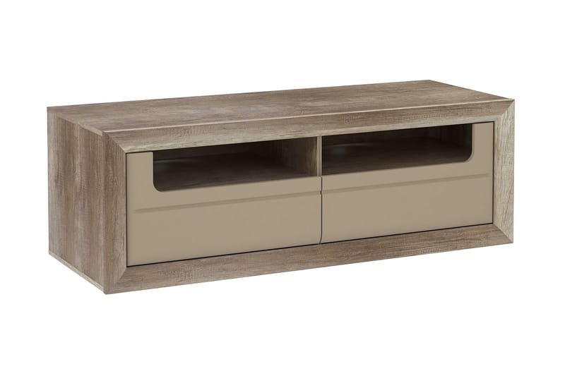 OSTROV Vägghylla 25x144 cm Beige/Brun - Möbler - Vardagsrum - Tv-möbler & mediamöbler - Tv-bänkar