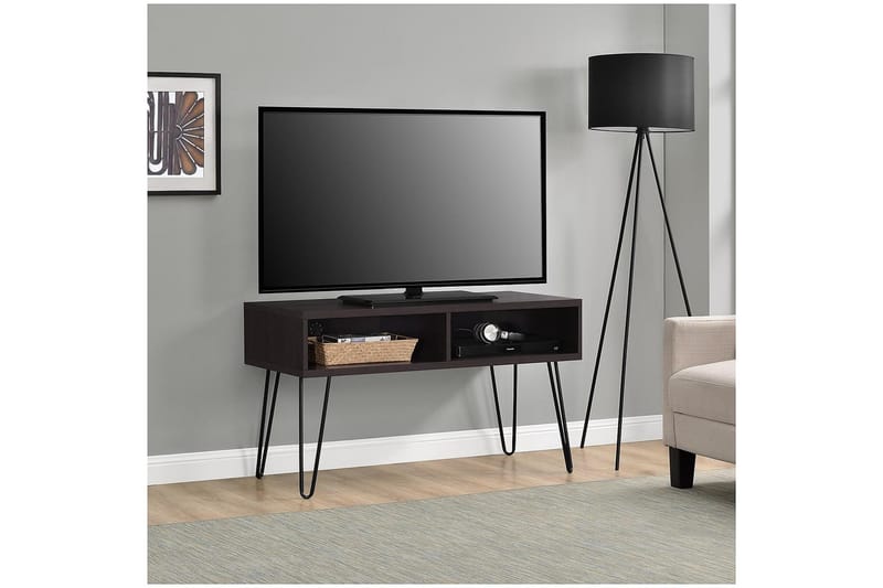 OWEN TV-bänk 107x50 cm Espresso - Dorel Home - Möbler - Vardagsrum - Tv-möbler & mediamöbler - Tv-bänkar