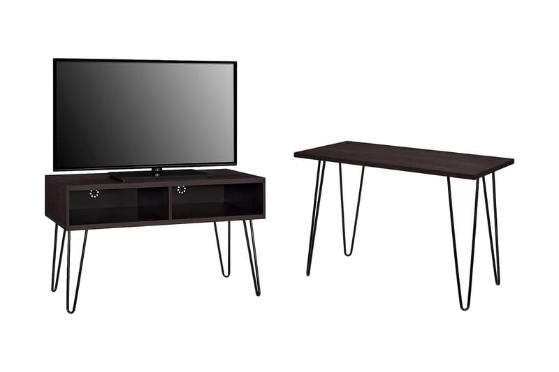 Owen TV-bänk 107x50 cm Espresso - Dorel Home - Möbler - Vardagsrum - Tv-möbler & mediamöbler - Tv-bänkar