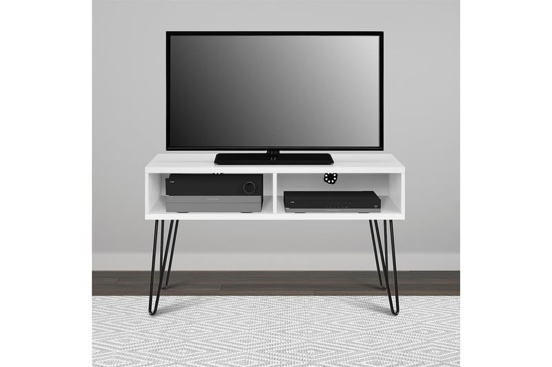 OWEN TV-bänk 107x50 cm Vit - Dorel Home - Möbler - Vardagsrum - Tv-möbler & mediamöbler - Tv-bänkar