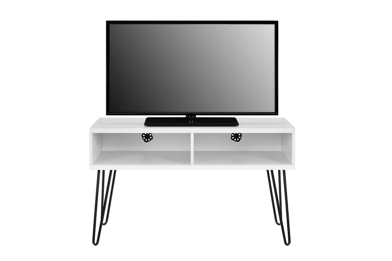 OWEN TV-bänk 107x50 cm Vit - Dorel Home - Möbler - Vardagsrum - Tv-möbler & mediamöbler - Tv-bänkar