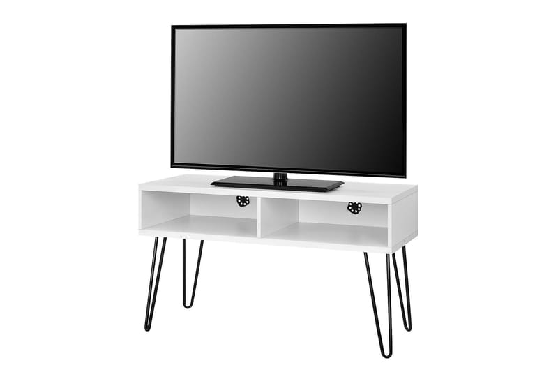 OWEN TV-bänk 107x50 cm Vit - Dorel Home - Möbler - Vardagsrum - Tv-möbler & mediamöbler - Tv-bänkar