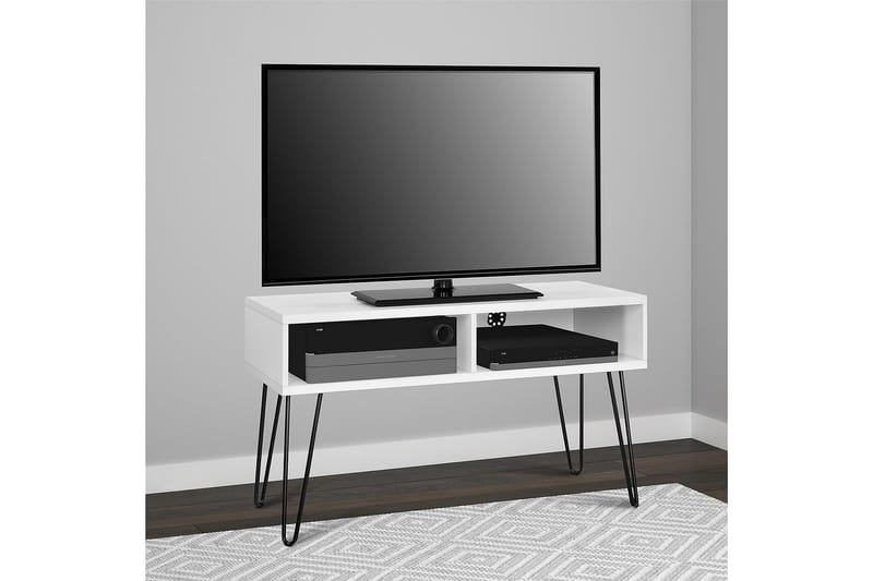 OWEN TV-bänk 107x50 cm Vit - Dorel Home - Möbler - Vardagsrum - Tv-möbler & mediamöbler - Tv-bänkar