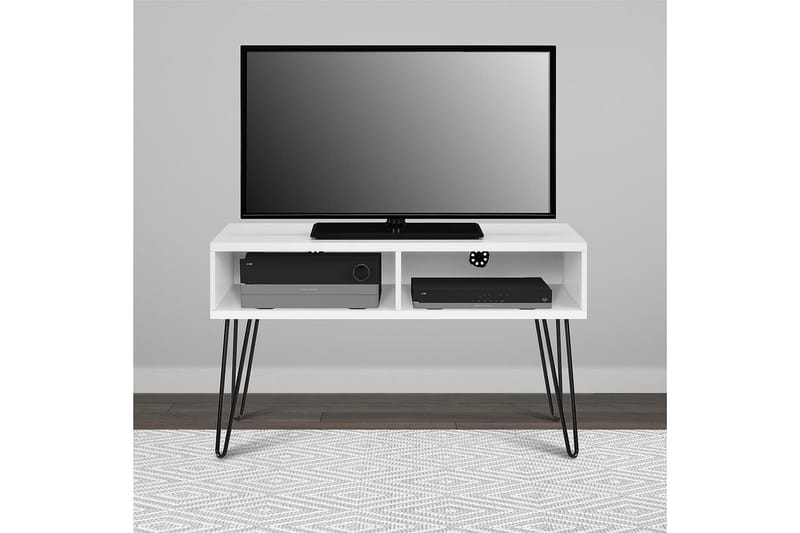 Owen TV-bänk 107x50 cm Vit - Dorel Home - Möbler - Vardagsrum - Tv-möbler & mediamöbler - Tv-bänkar