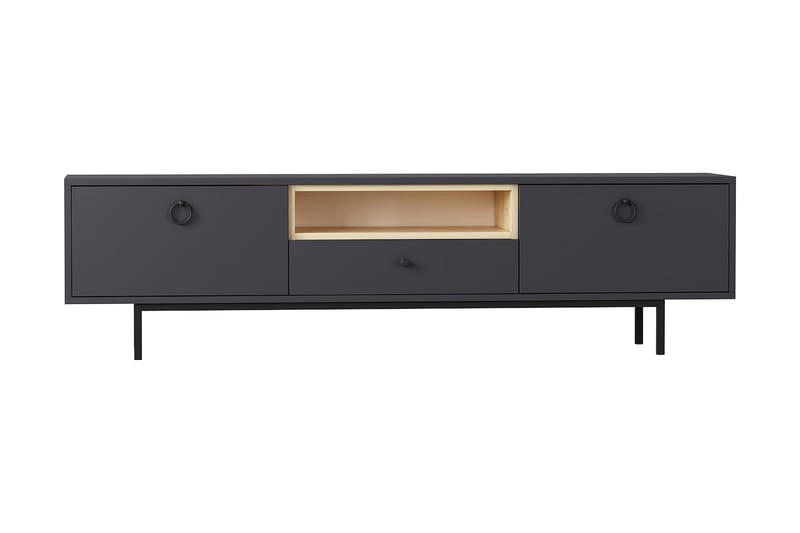 Papias Tv-bänk 180 cm - Antracit - Möbler - Vardagsrum - Tv-möbler & mediamöbler - Tv-bänkar