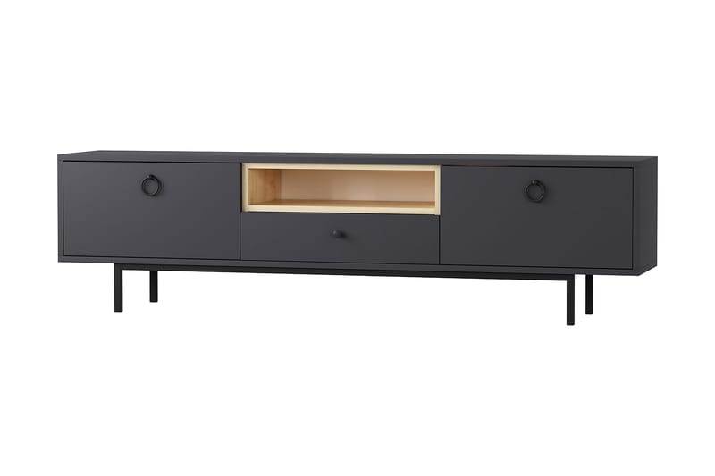 Papias Tv-bänk 180 cm - Antracit - Möbler - Vardagsrum - Tv-möbler & mediamöbler - Tv-bänkar