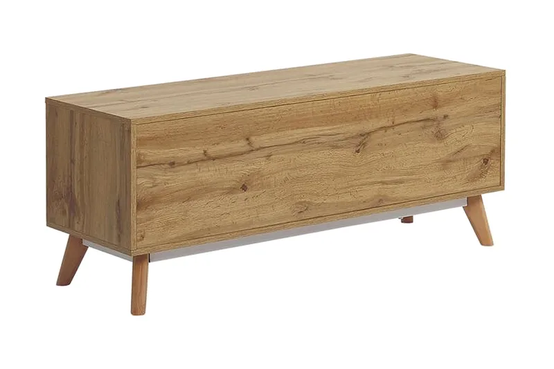 Poblat TV-bänk 120 cm - Vit - Möbler - Vardagsrum - Tv-möbler & mediamöbler - Tv-bänkar