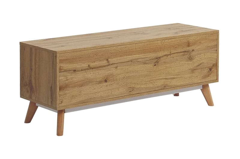Poblat TV-bänk 120 cm - Vit - Möbler - Vardagsrum - Tv-möbler & mediamöbler - Tv-bänkar