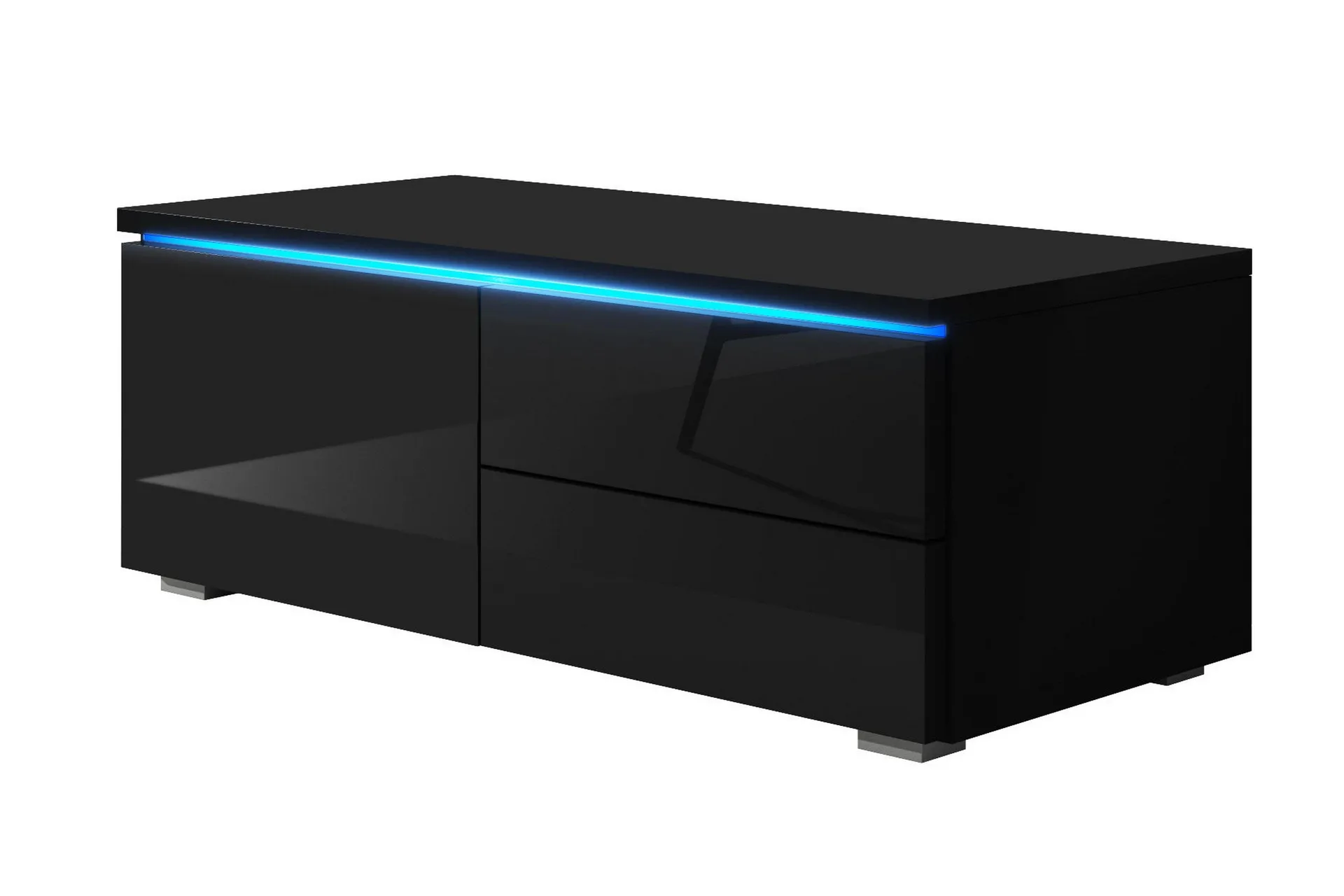 portvasgo tv-bänk 100 cm - svart