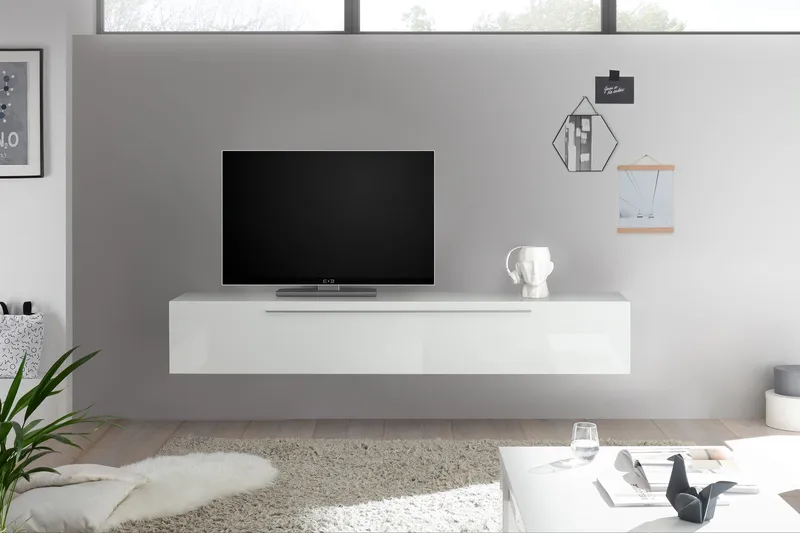 Primo TV-bänk 210 cm, Vit