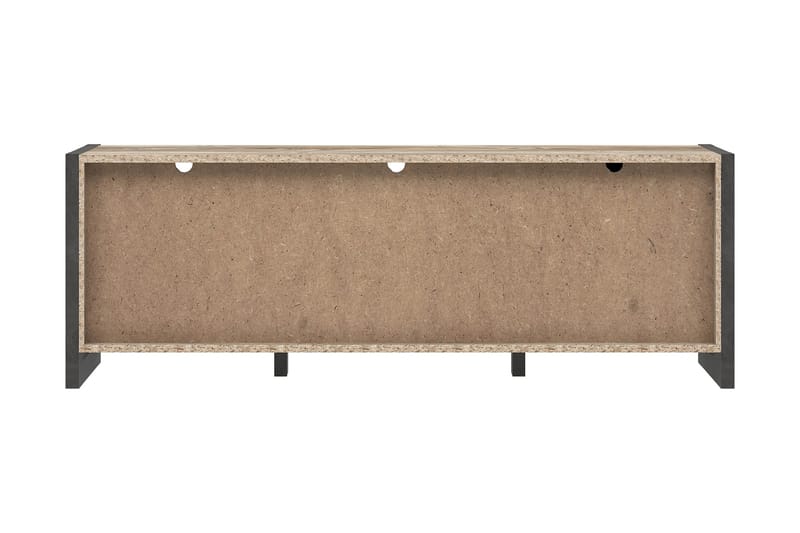 PULESTRI Förlängningsbart Matbord 160 cm Brun/Grå - Möbler - Vardagsrum - Tv-möbler & mediamöbler - Tv-bänkar