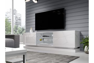 Qiu TV-bänk 40x200 cm - Vit/Högglans - Möbler - Vardagsrum - Tv-möbler & mediamöbler - Tv-bänkar