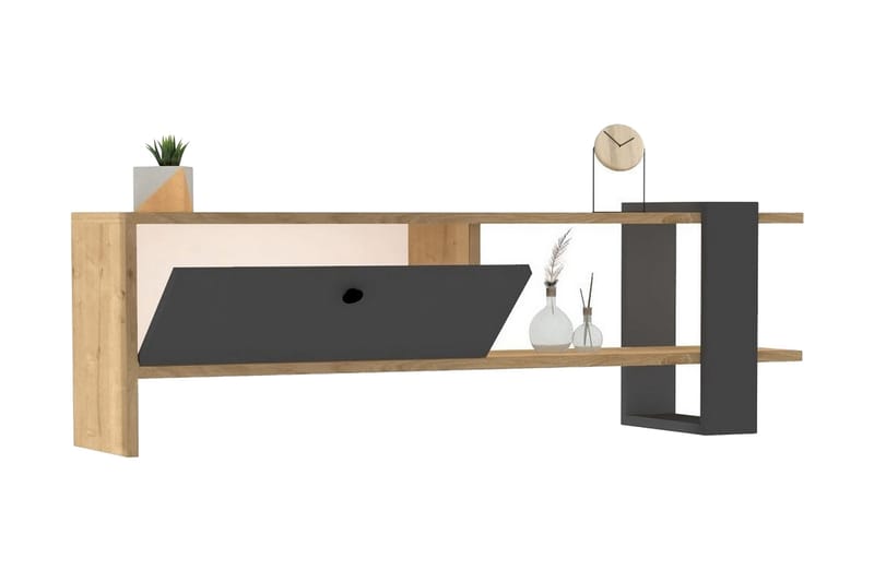 Rinorea Tv-bänk 120x36,8 cm - Antracit - Möbler - Vardagsrum - Tv-möbler & mediamöbler - Tv-bänkar