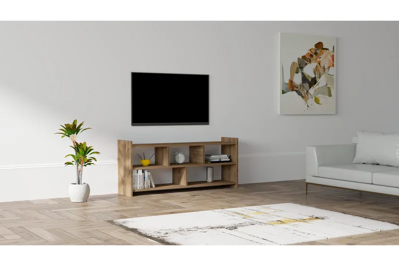 Rinorea Tv-bänk 120x55 cm - Brun - Möbler - Vardagsrum - Tv-möbler & mediamöbler - Tv-bänkar