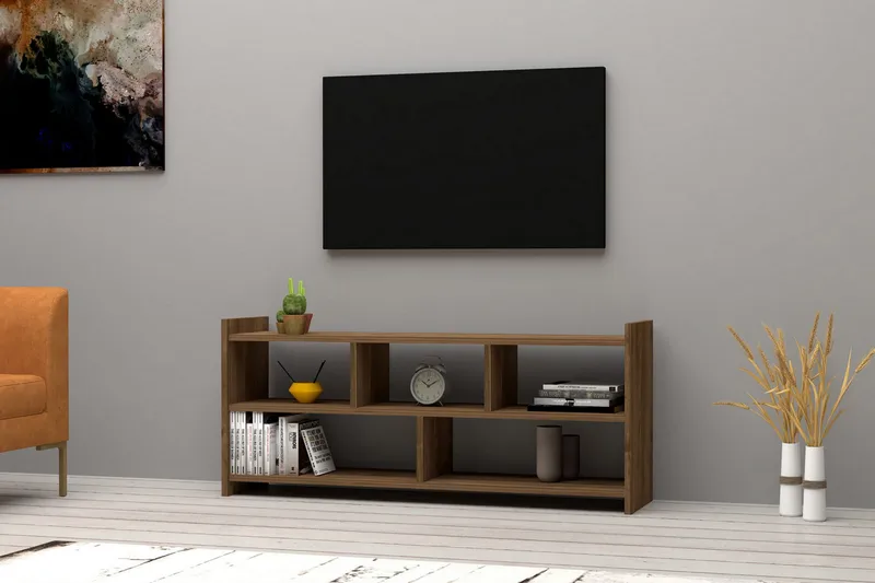 Rinorea Tv-bänk 120x55 cm - Brun - Möbler - Vardagsrum - Tv-möbler & mediamöbler - Tv-bänkar