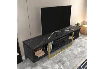 Rinorea Tv-bänk 150x40 cm - Svart - Möbler - Vardagsrum - Tv-möbler & mediamöbler - Tv-bänkar
