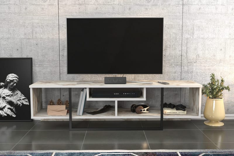 Rinorea Tv-bänk 150x40 cm - Svart - Möbler - Vardagsrum - Tv-möbler & mediamöbler - Tv-bänkar