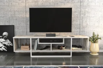 Rinorea Tv-bänk 150x40 cm - Vit - Möbler - Vardagsrum - Tv-möbler & mediamöbler - Tv-bänkar