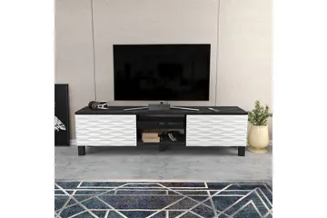 Rinorea Tv-bänk 150x40,3 cm - Svart - Möbler - Vardagsrum - Tv-möbler & mediamöbler - Tv-bänkar