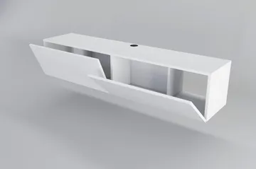 Rinorea Tv-bänk 159,7x34,1 cm - Vit - Möbler - Vardagsrum - Tv-möbler & mediamöbler - Tv-bänkar