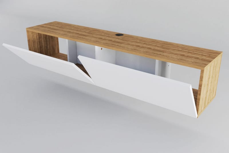 Rinorea Tv-bänk 159,7x34,1 cm - Vit - Möbler - Vardagsrum - Tv-möbler & mediamöbler - Tv-bänkar