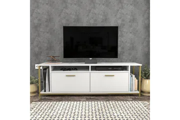 Rinorea Tv-bänk 160x50,8 cm - Vit - Möbler - Vardagsrum - Tv-möbler & mediamöbler - Tv-bänkar