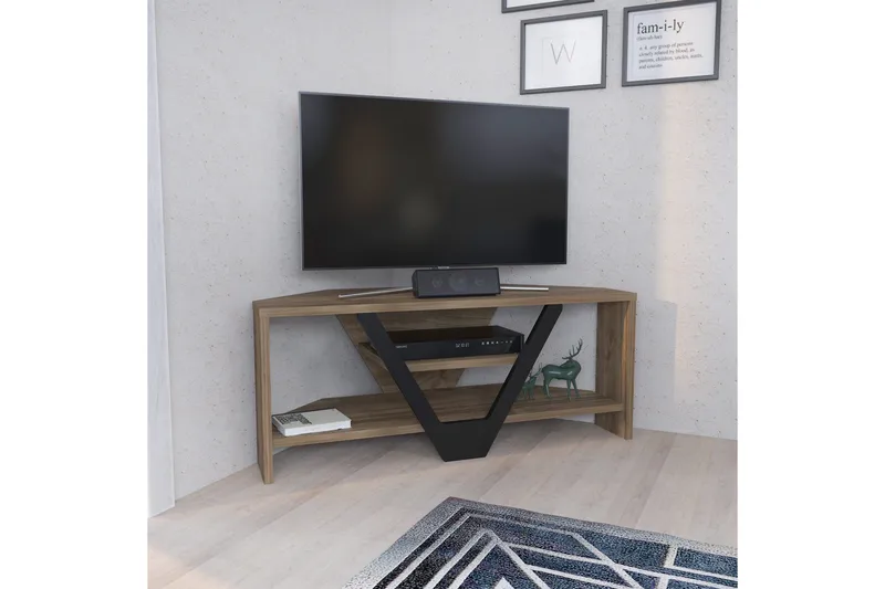 Rinorea Tv-bänk 90x36,8 cm - Brun - Möbler - Vardagsrum - Tv-möbler & mediamöbler - Tv-bänkar