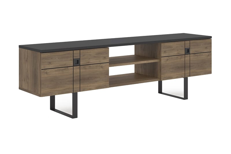 RISBERGA TV-bänk 160 cm Brun - Tv-bänkar