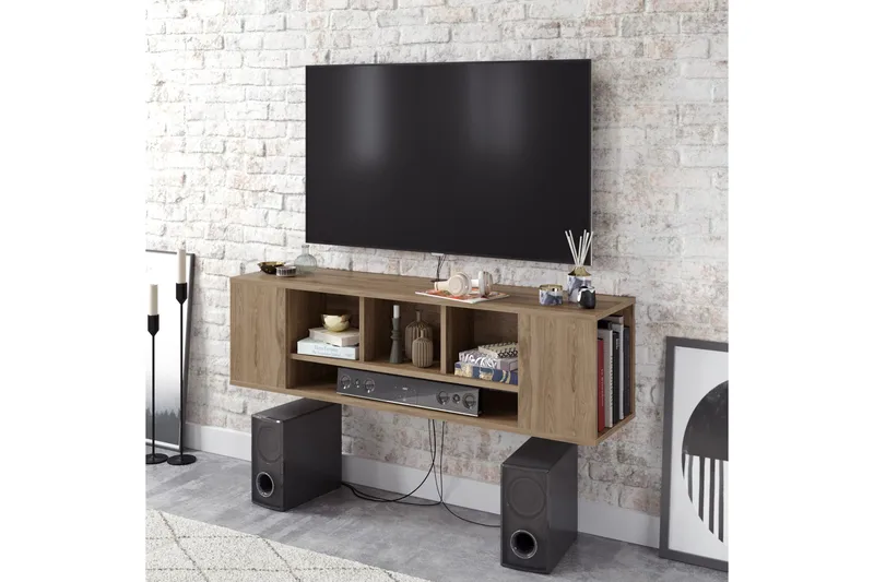 Risnabben TV-bänk 135 cm - Brun - Möbler - Vardagsrum - Tv-möbler & mediamöbler - Tv-bänkar