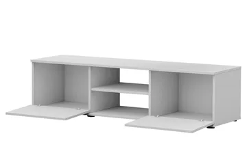 Ruskelsby TV-bänk 140 cm - Ek/Svart - Möbler - Vardagsrum - Tv-möbler & mediamöbler - Tv-bänkar