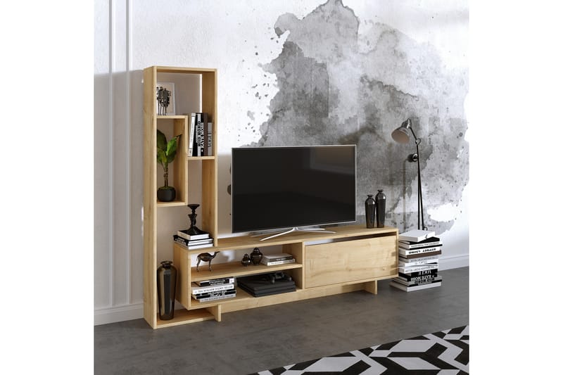 RUSON Tv-bänk 177 cm Natur - Möbler - Vardagsrum - Tv-möbler & mediamöbler - Tv-bänkar